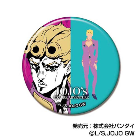 『ジョジョの奇妙な冒険 黄金の風』CANバッジ 彩色影絵【BOX】【202502再販】